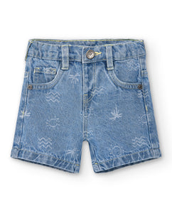 Denim Bermudas