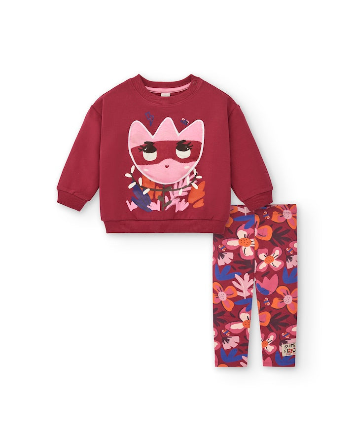 Plush Sweatshirt And Legging