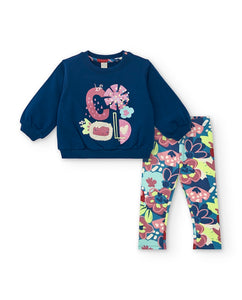 Plush Sweatshirt And Leggings