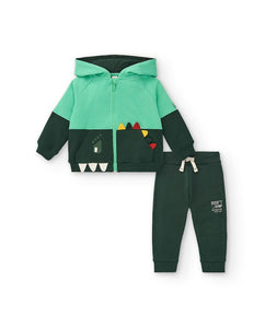 Set Knitted Fleece Jogging Suit (Trousers Nice Price)